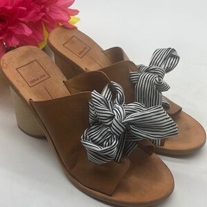 Dolce Vita Amber Tan Block Heel Sz 9. MCH0810C